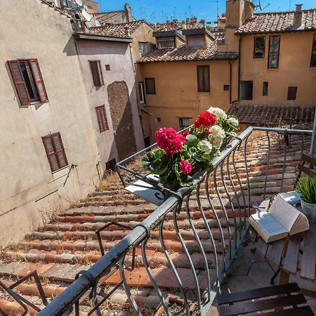 Apartment Boutique Domus Navona Librari Balcony